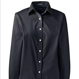 Land’s End Women’s Plus Size 26W No Iron Shirt